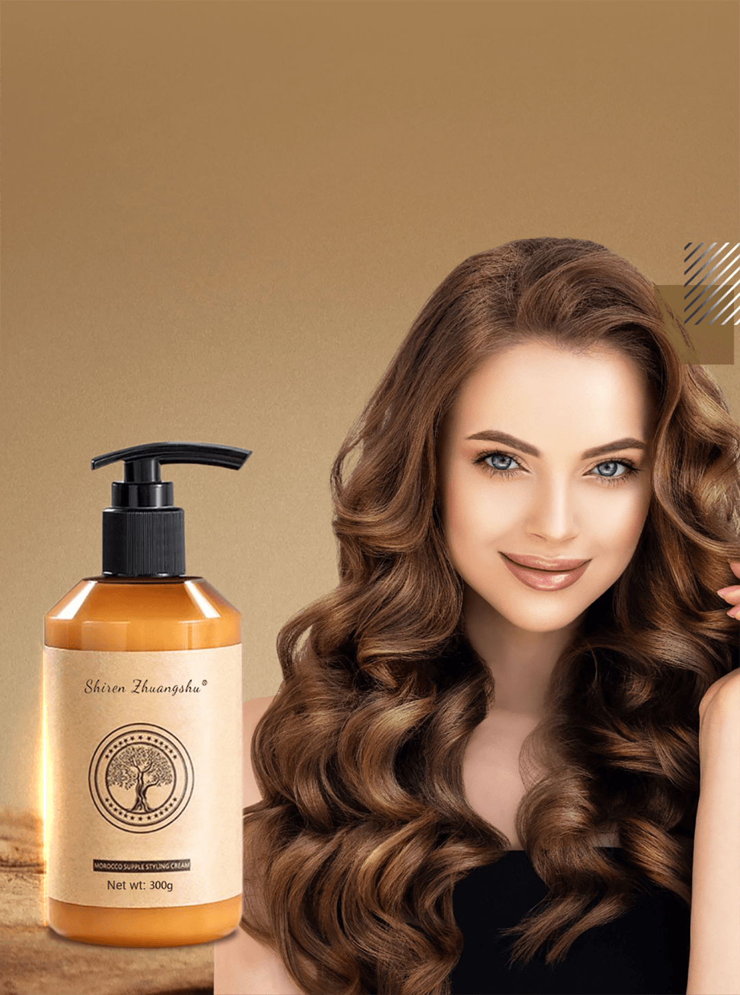 Long-lasting Styling Moroccan Volume Moisturizing Elasticity